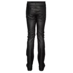 Men Gothic Pant Comfort Fit Pant Synthetic Leather Black Pvc Pant Street Fashion Pant