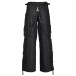 Men Gothic Pant High Waist Pants Palimony Bondage Pant Customized Pants