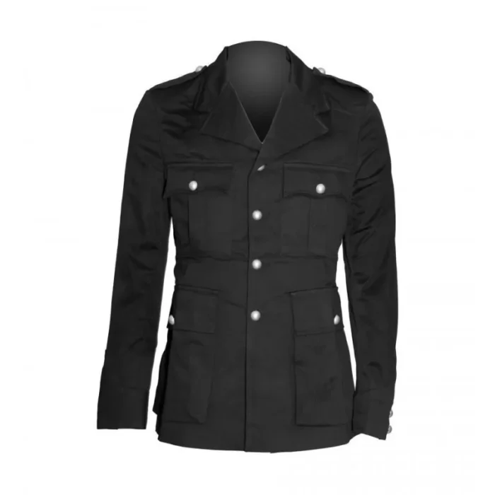 Men Gothic Coat Military Officer Coat Band Gothic Coat Halloween Coats Gothic Clothing