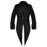 Men Gothic Tailcoat Goth Victorian Steampunk Swallowtail Vtg Coat