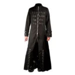 Men Handmade Pinhead Hellraiser Coat Gothic Vampire Punk Mens Long Trench Coat