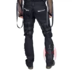 Men Gothic Pants High Waist Pants Baggy Trouser Cyber Goth Pants