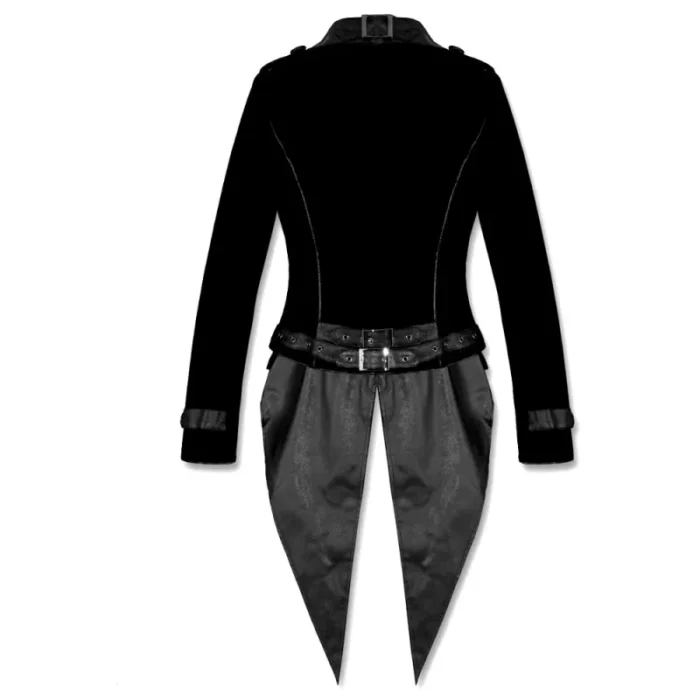 Men Gothic Tailcoat Men Velvet Renaissance Coat Vtg-Dsc_10055006