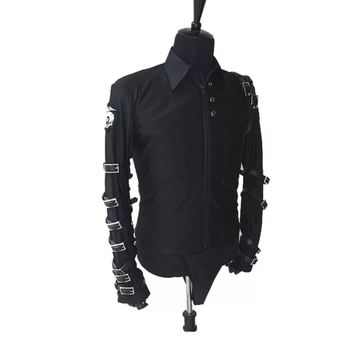 Mj Rare Punk Rock Show Jacket Gothic Michael Jackson Costume Jacket