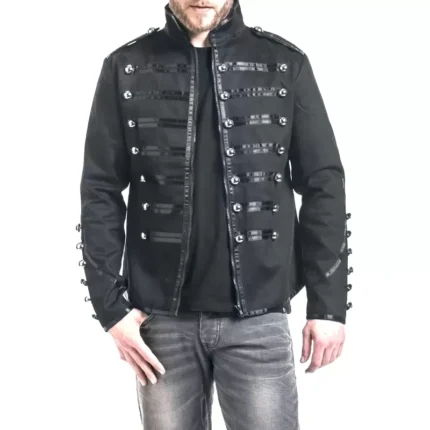 Handmade Gothic Pvc Vinyl Jacket Biker Pvc Jacket Punk Rock Jacket | Gothic Clothing