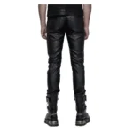 Men Black Devil Fashion Rock Pants Punk Goth Trousers Steampunk Hot Pant