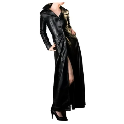 Women Gothic Long Coat Goth Punk Emo Vintage Tailcoat Steampunk Coat