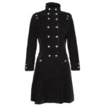 Women Gothic Long Coat Velvet Steampunk Aristocrat Fashion Coat