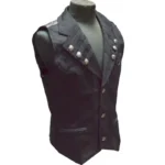 Men Steampunk Military Style Gothic Vest Pentagramme Waistcoat Gothic Vest