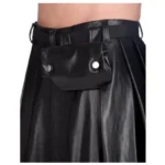 Men Pistol Short Black Sky Kilt