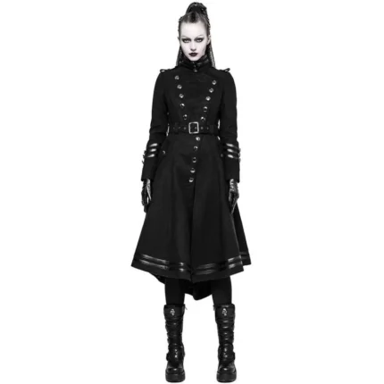 Women Gothic Coat Plague Vintage Doctor Gothic Punk Coat Steampunk Coat