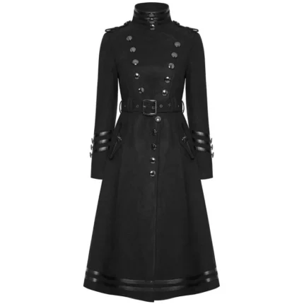 Women Gothic Coat Plague Vintage Doctor Gothic Punk Coat Steampunk Coat