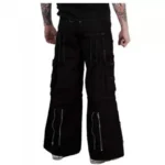 Men Gothic Pant Bondage Goth Steampunk Long Trouser Punk Emo Trouser