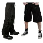 Men Gothic Pant Bondage Goth Steampunk Long Trouser Punk Emo Trouser