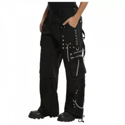 Men Gothic Red Trouser Cyber Shorts Pant For Sale