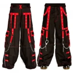 Men Gothic Pant Steampunk Bondage Trouser Cyber Punk Shorts Punk Emo Pants