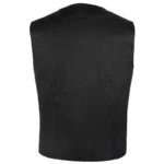 Men Gothic Vest Steampunk Wool Vest Wedding Military Style Waistcoat