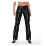 Women Two Way Zipper Front Pant