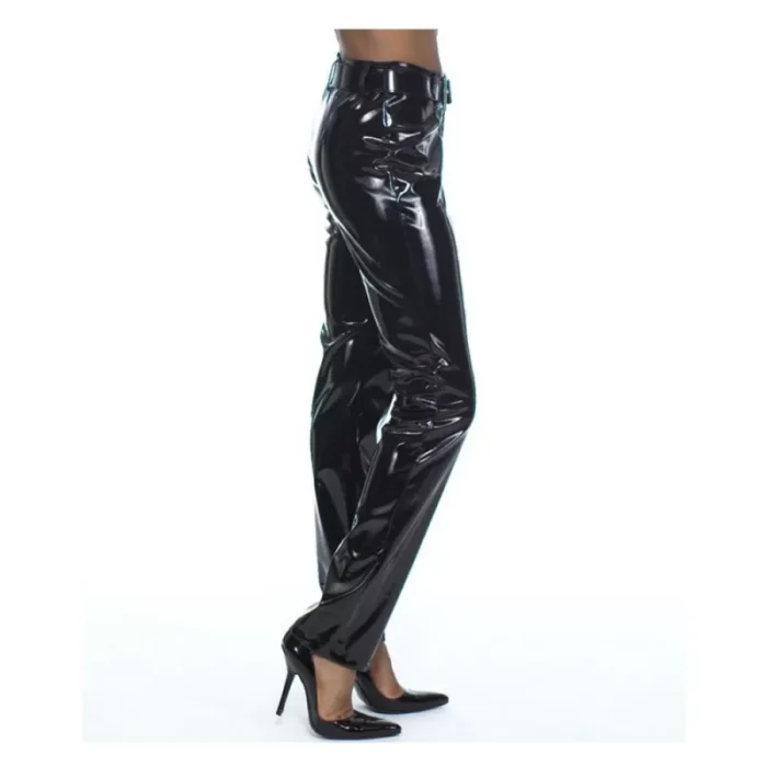 Ladies Fetish Wear Belted Pant