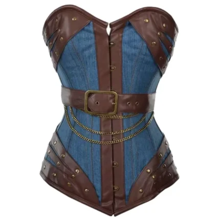 Women Corset Gracelyn Satin Bolero Overbust Corset